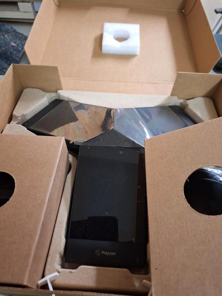 5x Polycom Trio 8500 PoE - Nieuw in Doos, Telecommunicatie, Datacommunicatie en VoIP, Nieuw, Ophalen of Verzenden