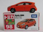 Tomica nr98 Toyota Aqua 1/59 3inch tomy, Ophalen of Verzenden, Nieuw, Auto
