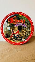 Vintage koektrommel blik Rien Poortvliet : David de kabouter, Ophalen of Verzenden, Zo goed als nieuw, Koek(jes), Overige merken