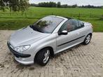Peugeot 206 1.6 16V CC 2003 Grijs, Voorwielaandrijving, Zwart, 4 cilinders, Cabriolet