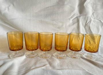 6x Luminarc France likeur of shotglaasjes, borrelglaasjes beschikbaar voor biedingen