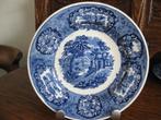 antiek blauw bord Petrus Regout, Ophalen