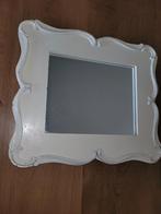 Mooie vierkante spiegel met sierlijke lijst, Ophalen of Verzenden, Zo goed als nieuw, Vierkant, Minder dan 50 cm