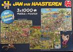 Jan van Haasteren puzzel 3 in 1 Ascot/Muziekpaviljoen/Mars, Ophalen of Verzenden, Zo goed als nieuw