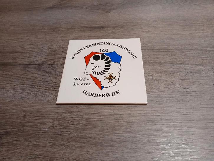 wgf kazerne 140 Rayonverbindingscompagnie, Verzamelen, Militaria | Algemeen, Landmacht, Overige typen, Nederland, Ophalen of Verzenden