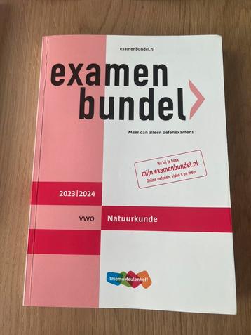 Examenbundel Natuurkunde VWO 23/24 beschikbaar voor biedingen