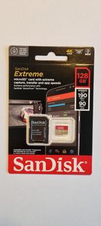 SanDisk Extreme microSD 128GB, Audio, Tv en Foto, Fotografie | Geheugenkaarten, Ophalen of Verzenden, Zo goed als nieuw, MicroSDXC