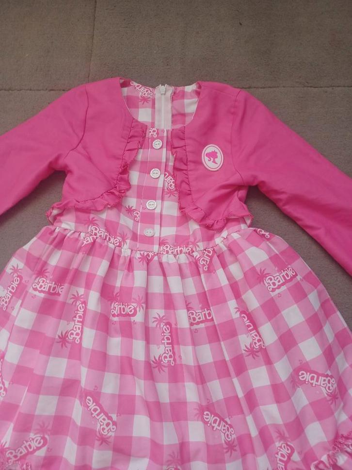 Nieuwe Barbie jurk maat 116-122, Kinderen en Baby's, Kinderkleding | Maat 116, Nieuw, Meisje, Jurk of Rok, Ophalen of Verzenden