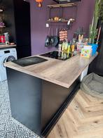 Complete l keuken met kookeiland, Ophalen, Gebruikt, Zwart, Overige typen