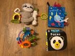 Babyspeelgoed bundel - Fisher Price, Playgro, Boekjes, Ophalen, Zo goed als nieuw, Overige typen, Met geluid