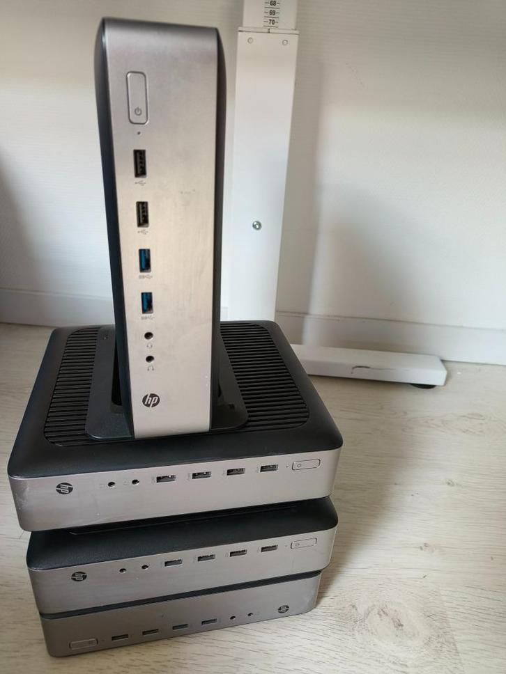 10x HP T730 AMD RX-427BB Radeon @ 2.7 GHz 8GB 2803, Computers en Software, Computerbehuizingen, Gebruikt, Ophalen of Verzenden