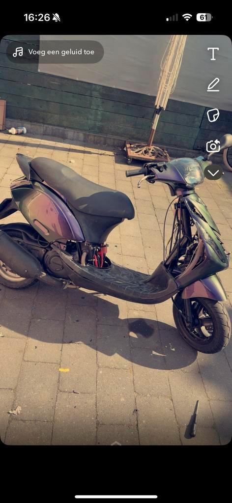 zip 172cc watergekoeld, Fietsen en Brommers, Scooters | Piaggio, Zo goed als nieuw, Zip, Tweetakt, Ophalen