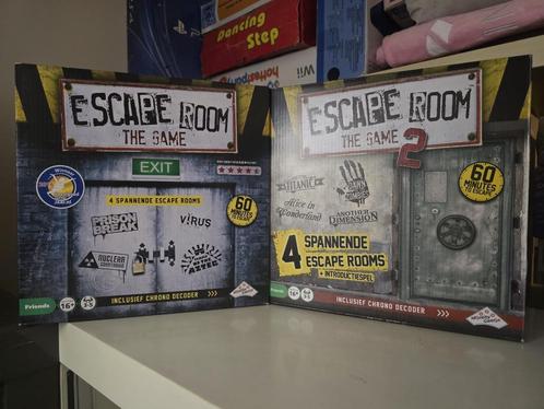 Heel veel Escape room diverse spellen, Hobby en Vrije tijd, Gezelschapsspellen | Bordspellen, Nieuw, Een of twee spelers, Drie of vier spelers