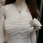 Mon Cheri Bridals nieuwe trouwjurk Ivory + sleep 42 nr 37216, Trouwjurk, ., Wit, Mon Cheri