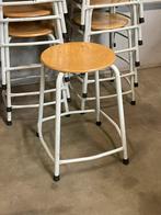 20 Vintage Atelier School Krukken, Huis en Inrichting, Krukjes, Ophalen, Gebruikt, X, Hout