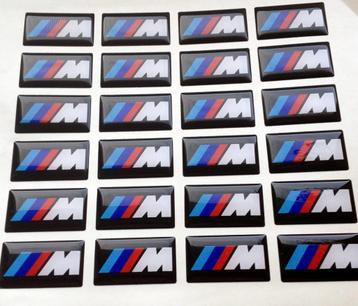Bmw m logo stickers set van 24 beschikbaar voor biedingen