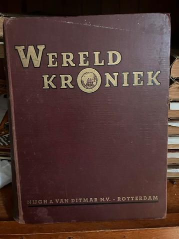 Wereldkroniek 1936-1938 beschikbaar voor biedingen