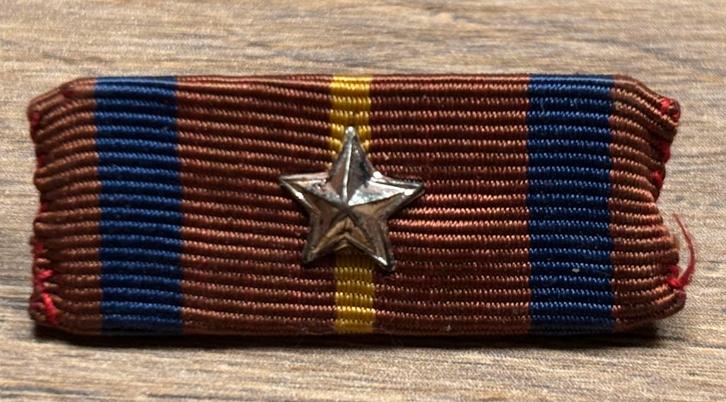 Leger des Heils onderscheiding 35 jaar dienst lint, Verzamelen, Militaria | Algemeen, Overige soorten, Lintje, Medaille of Wings