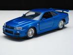 Fast Furious Nissan R34 Skyline GT-R – NIEUW modelauto 1:32, Overige merken, Auto, Nieuw, Ophalen of Verzenden