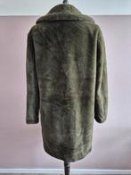 Carnavals bontjas effen Groen, maat L/XL, Carnaval jas Groen, Hema, Maat 52/54 (L), Carnaval, Ophalen of Verzenden