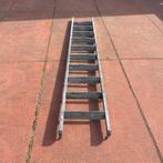 Ladder Trap Aluminium met Haken 270x43cm, Doe-het-zelf en Verbouw, Gebruikt, Ladder, Ophalen of Verzenden, Ladder