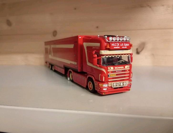 Scania R H.C.P. vd Eijkel WSI, Hobby en Vrije tijd, Modelauto's | 1:50, Nieuw, Bus of Vrachtwagen, Wsi, Ophalen of Verzenden