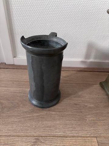 Antieke Tinnen Maatbeker 1 Liter beschikbaar voor biedingen