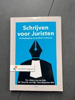 Schrijven voor Juristen - Handboek, Ophalen of Verzenden, Alpha, Zo goed als nieuw, HBO
