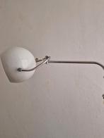Vintage Gepo wandlamp wit met chroom bol spage age design, Ophalen of Verzenden, Zo goed als nieuw