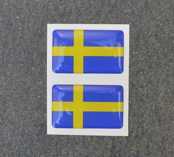 Zweedse vlag stickers - Volvo V70 V90 S60 240 850 V60 XC60 beschikbaar voor biedingen