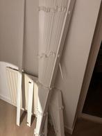 Witte houten jaloezien 180 x 130 en 80 x 130, Huis en Inrichting, Stoffering | Gordijnen en Lamellen, Ophalen, Zo goed als nieuw