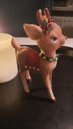 Klein Kerst Rendiertje met Kerstbal, Diversen, Kerst, Ophalen of Verzenden, Zo goed als nieuw