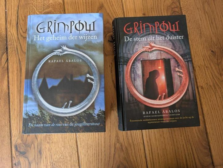 Grimpow van Rafael Abalos - 2 boeken, Boeken, Fantasy, Gelezen, Ophalen of Verzenden