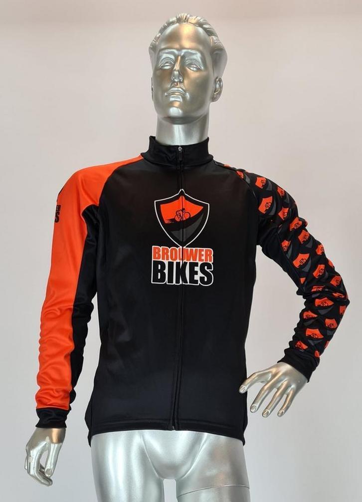 GSG Brouwer Bikes koerstrui lange mouw, Maat M, Fietsen en Brommers, Fietsaccessoires | Fietskleding, Nieuw, Bovenkleding, M, Ophalen of Verzenden