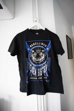 Zwart T-shirt met blauwe opdruk Seven Sisters maat S, Zwart, Zo goed als nieuw, Korte mouw, Maat 36 (S)
