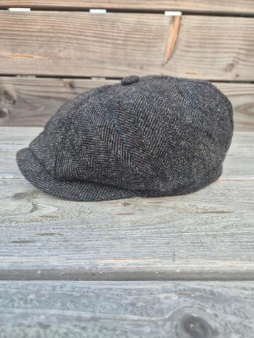 Stetson Morton Herringbone Virgin Wool News Boy - Maat 57 beschikbaar voor biedingen
