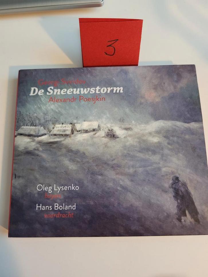 Georgi Sviridov - De Sneeuwstorm CD, Cd's en Dvd's, Cd's | Klassiek, Zo goed als nieuw, Kamermuziek, Modernisme tot heden, Ophalen of Verzenden