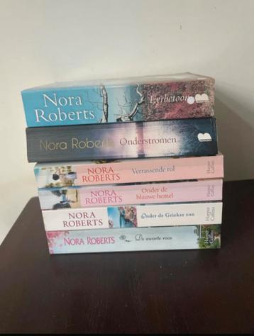 6x boek Nora Roberts beschikbaar voor biedingen