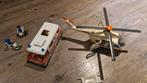 playmobil helikopter en ambulance retro , vintage, Ophalen of Verzenden, Gebruikt