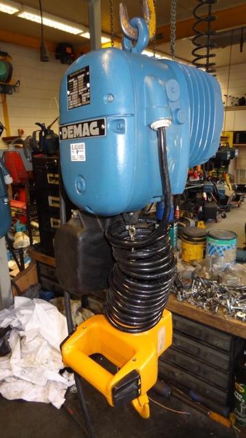 Demag werkbank takel 125 kg kr.nr 56 beschikbaar voor biedingen