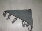 Grijze wollen sjaal van chick on a mission, Kleding | Dames, Ophalen of Verzenden, Zo goed als nieuw, Sjaal