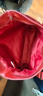 Mooie rode dames handtas tas schoudertas, ., Ophalen of Verzenden, Zo goed als nieuw, .