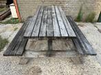 Picknicktafel gebruikt maar prima staat, Ophalen of Verzenden, Gebruikt, Rechthoekig, Hout