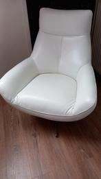 Zgan lederen draaifauteuil fauteuil van goossens, Huis en Inrichting, Ophalen, Zo goed als nieuw