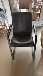 Leren stoelen 6x, Huis en Inrichting, Stoelen, Gebruikt, Leer, Ophalen of Verzenden, Geen