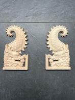 Chinese draak houtsnijwerk ornament set applique console, Verburgt Vintage, Nieuw, Ophalen of Verzenden, https://verburgtvintage.nl/#contact