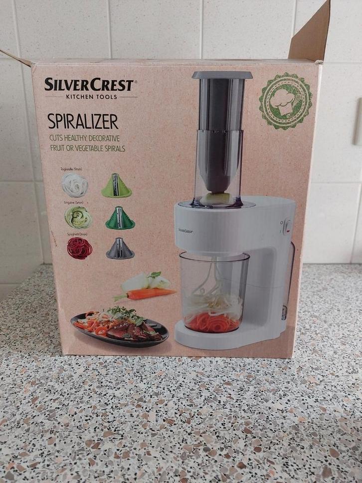 Spiraalsnijder, spiralizer, groentespaghetti maker, Huis en Inrichting, Keuken | Keukenbenodigdheden, Zo goed als nieuw, Ophalen of Verzenden
