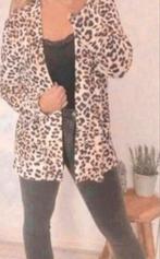 Vest tijgerprint / dierenprint NIEUW, Ophalen of Verzenden, Nieuw, Maat 38/40 (M), Bruin