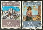 Zwitserland 1974 Europazegels CEPT sg898/899 -53, Ophalen of Verzenden, Gestempeld
