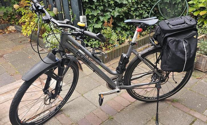 cube delhi pro met full shimano..nieuwe crankset met bladen, Fietsen en Brommers, Fietsen | Heren | Sportfietsen en Toerfietsen